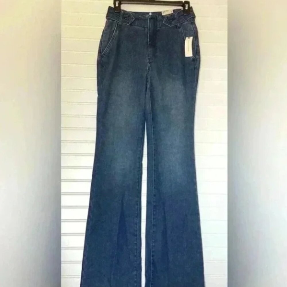 Pilcro Anthropologie NWT High Rise Flare Jeans Size 26